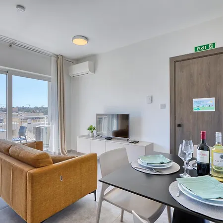 Apartament Refined 2 Bedroom With Balcony Karp1-9 San Ġwann